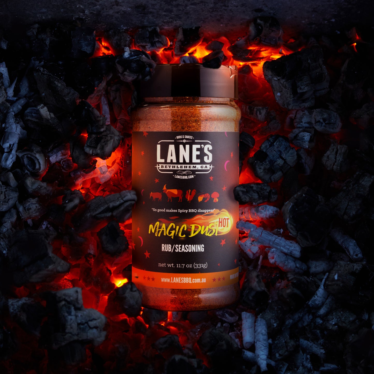 Magic Dust Hot Rub (124g)