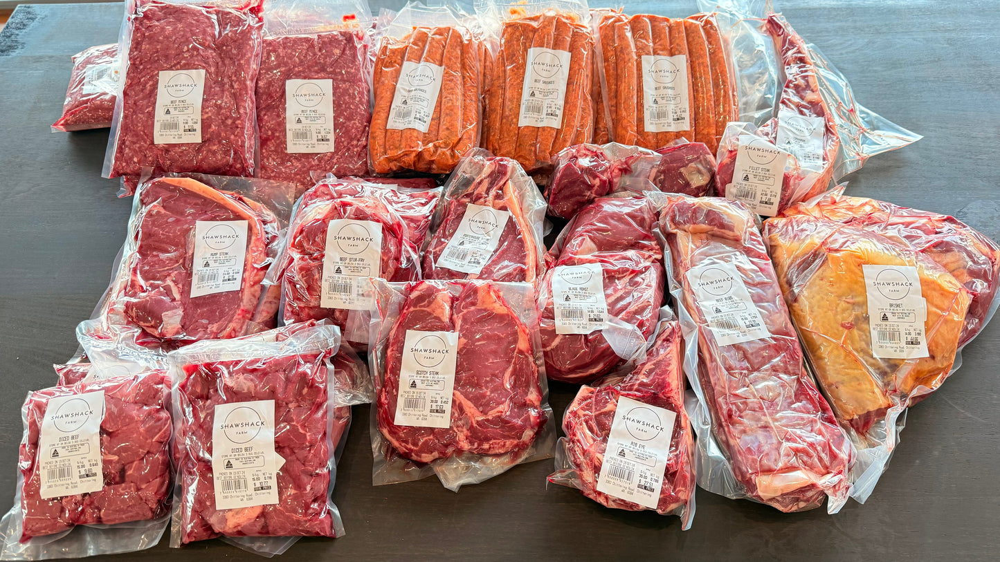 Budget Friendly Beef Pack - $155 (Save over $20)